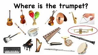 Musical instruments vocabulary - with GAMES!