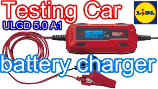 rd #312 Testing  ULGD 5.0 A1 Car battery charger from Lidl
