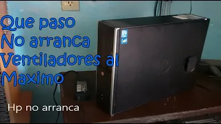 HP 6200 NO ARRANCA QUE PASO (SOLUCION?)