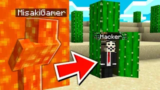 Encontré la BASE 100% SECRETA de un HACKER en Minecraft!😱