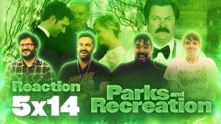 Parks and Recreation - 5x14 Leslie and Ben - Group Reaction