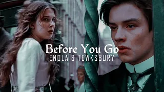 Enola and Tewksbury (Enola Holmes) [FMV]- Before You Go