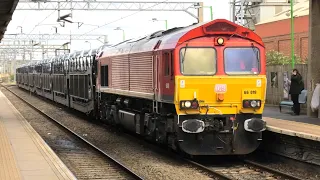 Fantastic Hour At Bletchley WCML 27/3/24 Fast Trains Freight Trains Test trains LNW 150s Sprinters