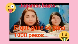 jugamos basta, quien gane se lleva 1000 pesos. las hermanas locas 🤪