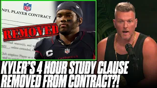 Kyler Murray's Controversial 4 Hour Study Clause Has Been Removed From Contract | Pat McAfee Reacts