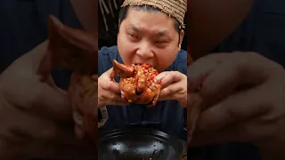 Eat a whole roast chicken | TikTok Video|Eating Spicy Food and Funny Pranks| Funny Mukbang