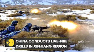 China conducts live-fire drills in the Xinjiang region amid tensions with Taiwan | English News