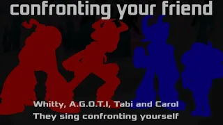 confronting yourself but Whitty, A.G.O.T.I, Carol and tabi sing it