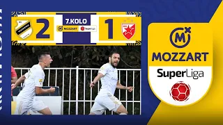 Mozzart Bet Super liga Srbije 2023/24 - 7.Kolo: ČUKARIČKI – CRVENA ZVEZDA 2:1 (1:0)