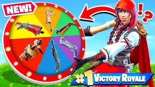 SPIN the WHEEL of WEAPONS! *NEW* Game Mode in Fortnite!