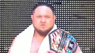 Kurt Angle vs Samoa Joe