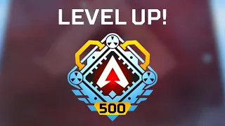 MAX LEVEL FINALLY ACHIEVED (LVL 500) in apex legends