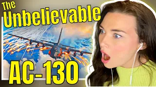 New Zealand Girl Reacts to America's AC-130 - ANGEL OF DEATH