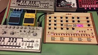 TB-303 - MFB Dominion 1 - Jomox XBase 09 - Jam