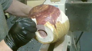 Wood Turning Aromatic Cedar Bowl