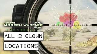 Call Of Duty Modern Warfare 2 Remastered All 3 Clown locations (Clown In Training Trophy Guide)