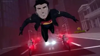 Superboy Protects the President - Reign of the Supermen (2019)