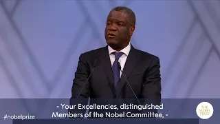 Denis Mukwege: Nobel Peace Prize lecture 2018 (English subtitles)