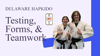 DE Hapkido Testing, Forms, & Teamwork, Episode 1