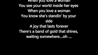 Journey- When You Love A Woman Lyrics