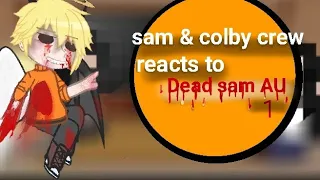 sam & colby crew reacts to dead sam AU ( NOT original)