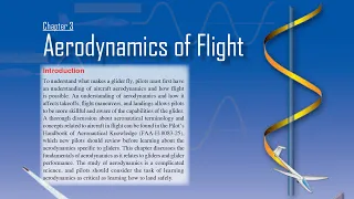 Chapter 3 Aerodynamics of Flight | Glider Flying Handbook FAA-H-8083-13A