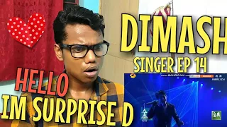 Indian Reacting To:Dimash Kudaibergen "Hello" Singer 2018 Ep 14