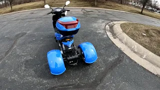 Test Ride: Ice Bear 150cc scooter trike