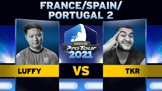 Luffy (R. Mika) vs. TKR (Chun-Li) - Top 8 - Capcom Pro Tour 2021 France/Spain/Portugal 2