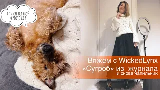 Вяжем с WickedLynx. "Сугроб" из журнала Concept by Katia 13