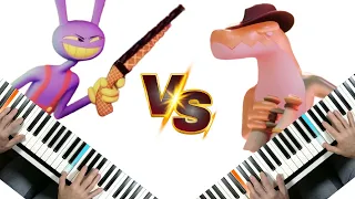 Jax VS Gummigoo (PIANO BATTLE)