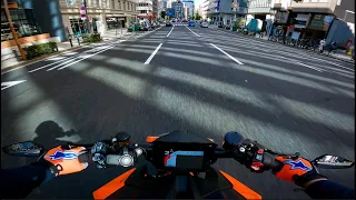 Osaka City Ride / KTM 1290 SUPER DUKE R [PURE SOUND] + 4K