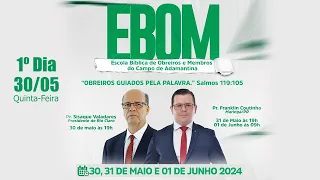 1° DIA DA ESCOLA BÍBLICA DE OBREIROS E MEMBROS I PASTOR SISAQUE VALADARES