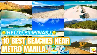 10 Best Beaches Near Metro Manila