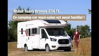 Roller Team Kronos 234 TL : un profilé sans chambre, mais familial !