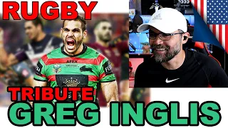 American Coach Reaction to GREG INGLIS RETIREMENT TRIBUTE