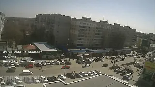 Timelapse 24-03-2022 - Новомосковск, Украина