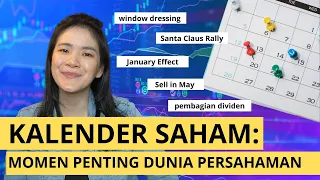 KALENDER SAHAM: KAPAN JUAL & BELI?