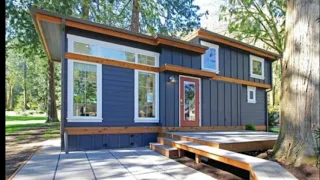 Experience the Lake Life in a Luxurious Tiny House by Whatcom Lake Cottages