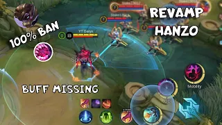 MLBB REVAMP HANZO MOBILE LEGENDS HERO REVAMP || REVAMP HERO MLBB || MOBILE LEGENDS REVAMP HERO #mlbb