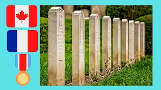 FRANCE: First World War (WW1) Canadian Cemetery ✝️ of Vimy Ridge, 1917 Battle of Aras