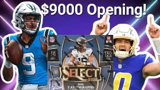 Opening $9000 of Football Cards! FOTL Select 2022 Hobby Box Case