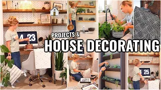 DECORATING MY HOUSE & SPEND THE DAY WITH ME!!🏠 DECORATE & CLEAN WITH ME | OUR ARIZONA FIXER UPPER