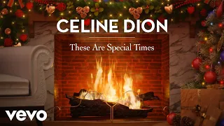 Céline Dion, Andrea Bocelli - These Are Special Times (Full Album Yule Log Edition) [HD]