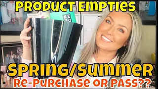 Product Empties Spring/ Summer 2020 | Would I purchase again or pass