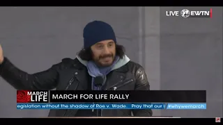 March for Life 2023: Full speech of Jonathan Roumie, plays Jesus in The Chosen | January 20, 2023