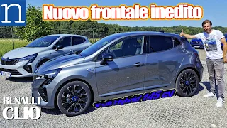 Renault CLIO | Come cambia con frontale più aggressivo, interni più sostenibili con nuovi materiali