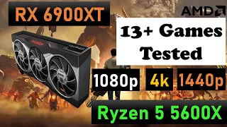 AMD Radeon RX 6900XT Performance in 1080, 1440p, 4K with Ryzen 5600X