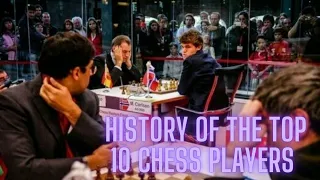 History of the Top 10 Chess Players over time | 1969 - 2021 September | Chess