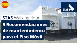 5 Recomendaciones de mantenimiento para el Piso Móvil